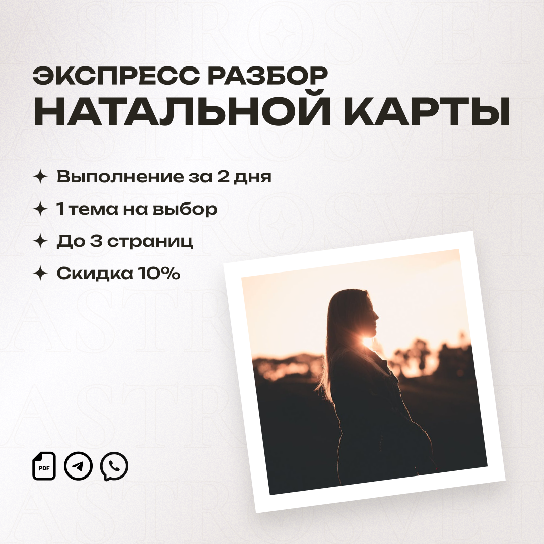 экспресс разбор натальной карты